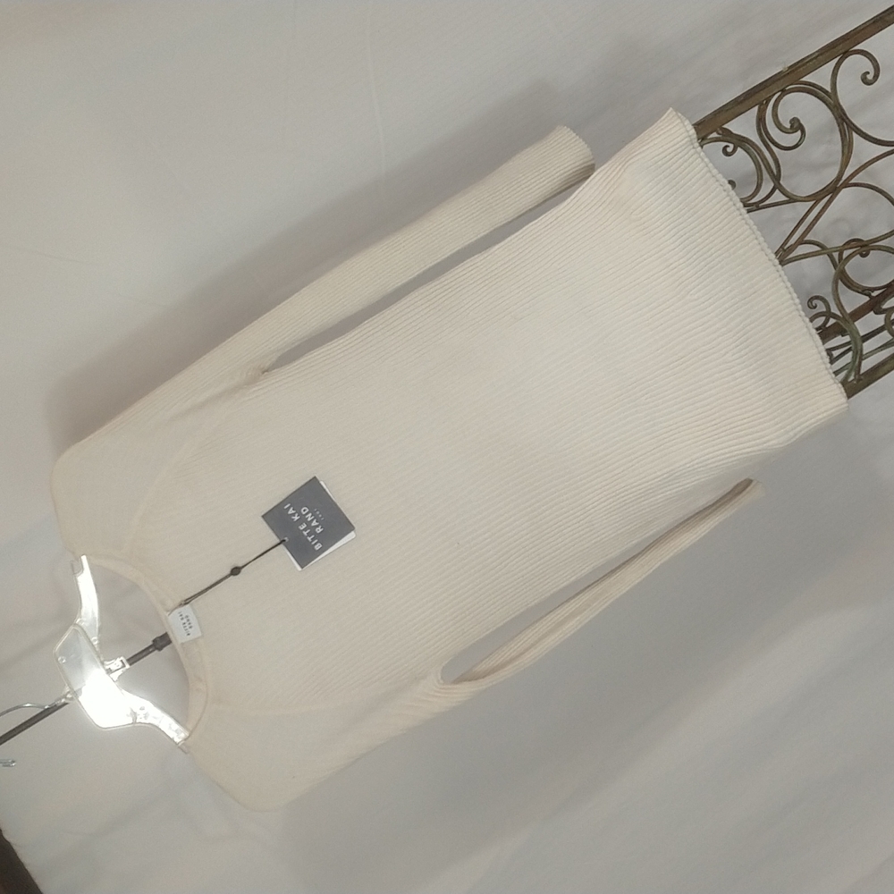 Bitter Kai Rand ribbed wool sweater NWT